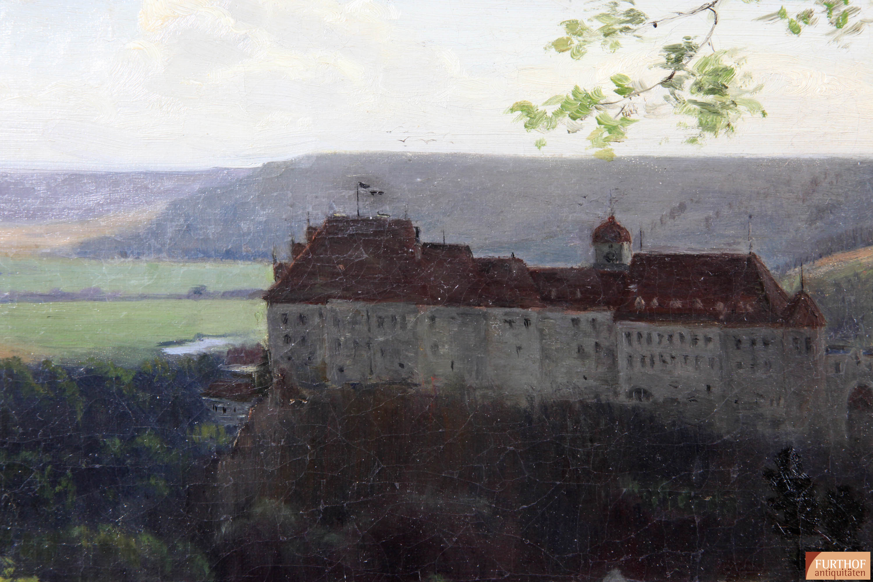 Ölgemälde Schloss Sigmaringen