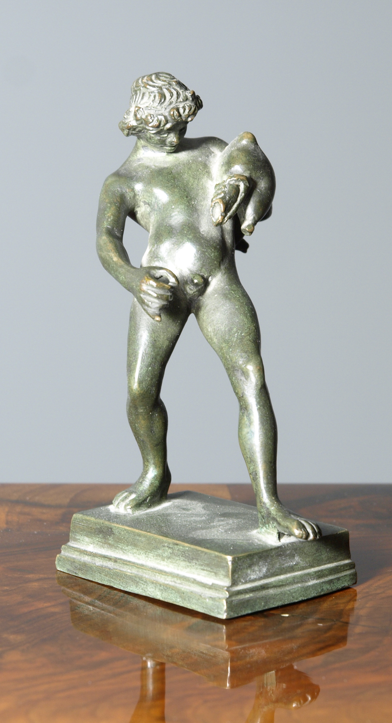 Kleiner Bronze Satyr
