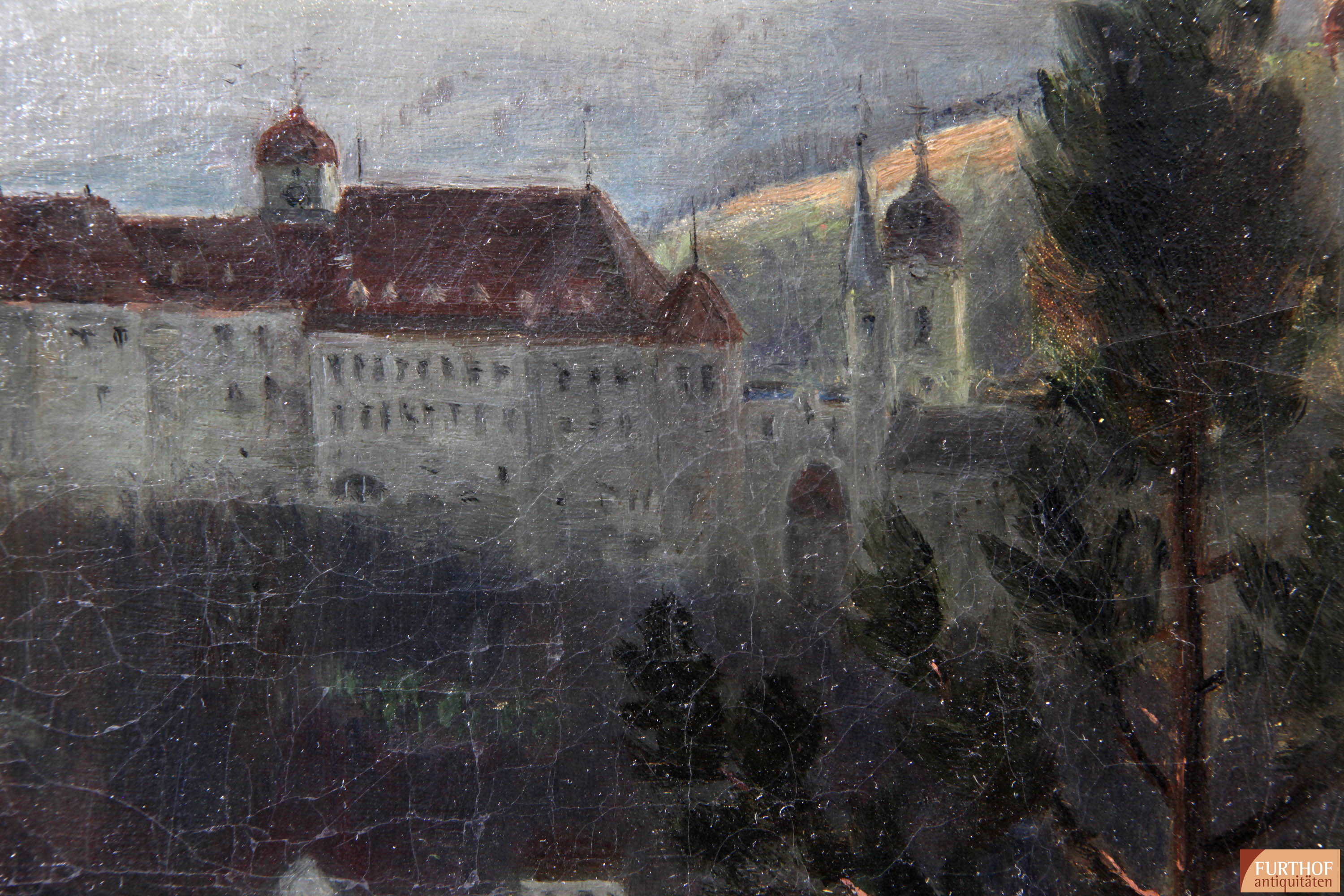 Ölgemälde Schloss Sigmaringen