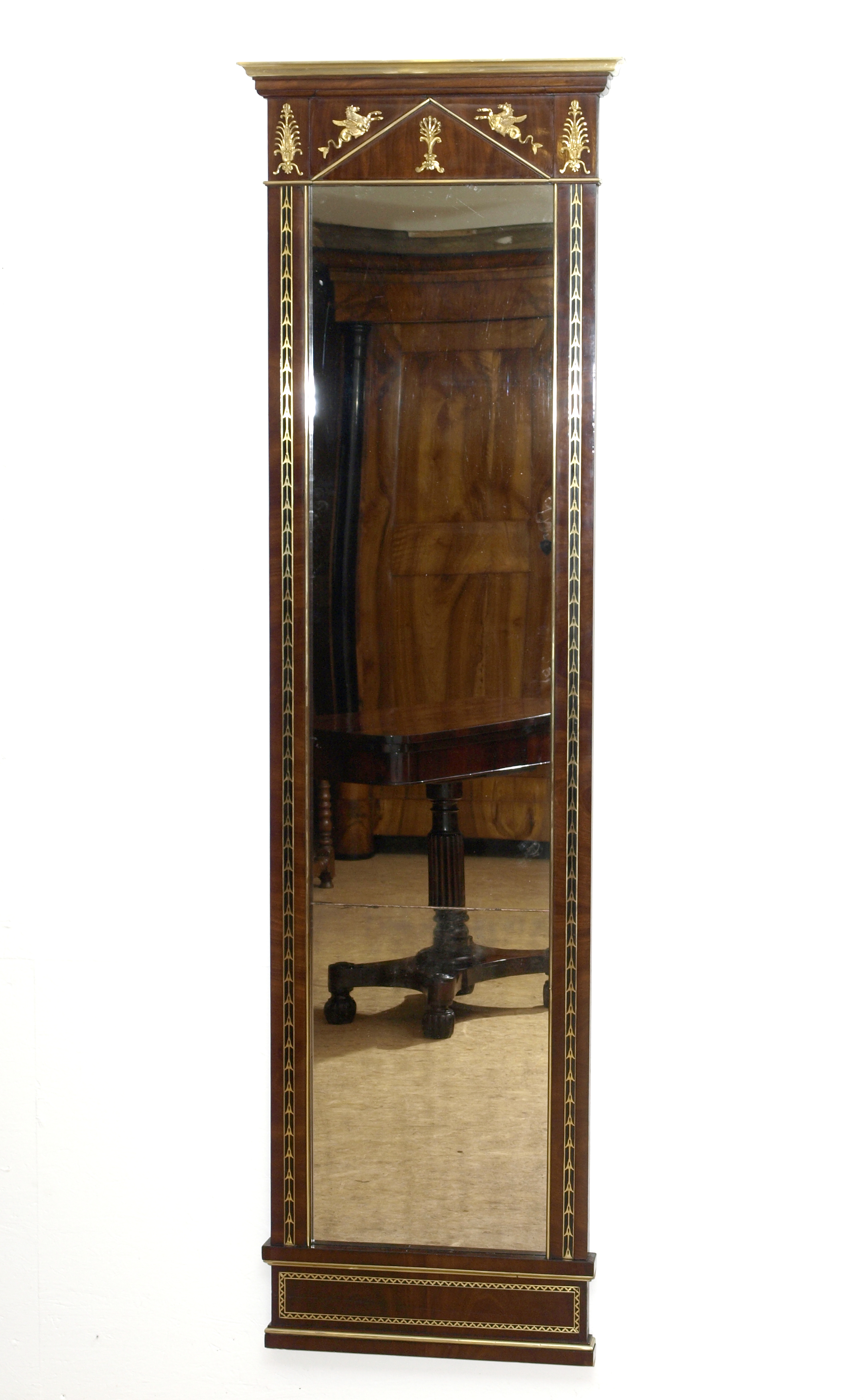 Klassizistischer Spiegel von Heinrich Gambs (1765 - 1831)
