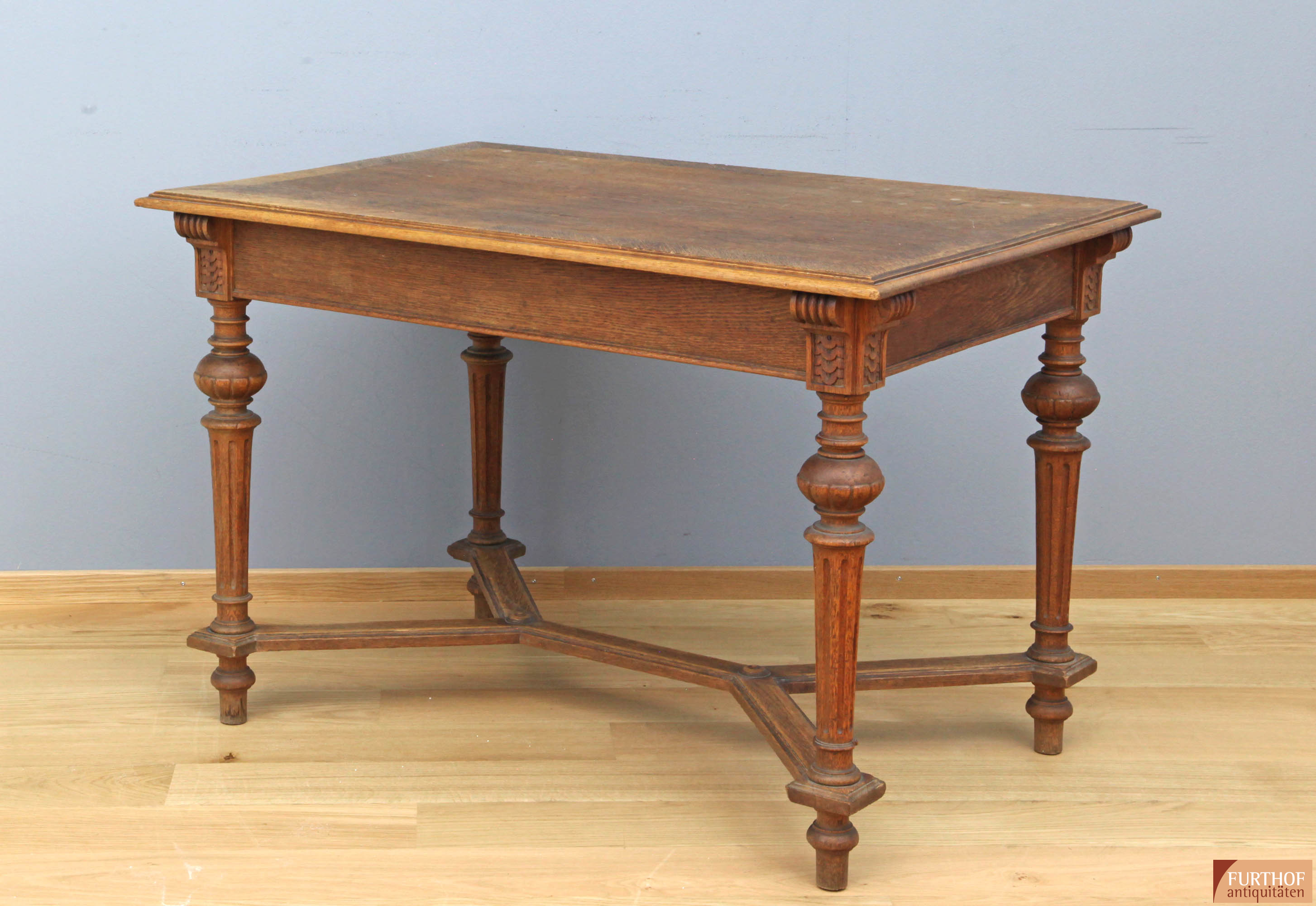 Gründerzeit Tisch aus Eiche von 1880