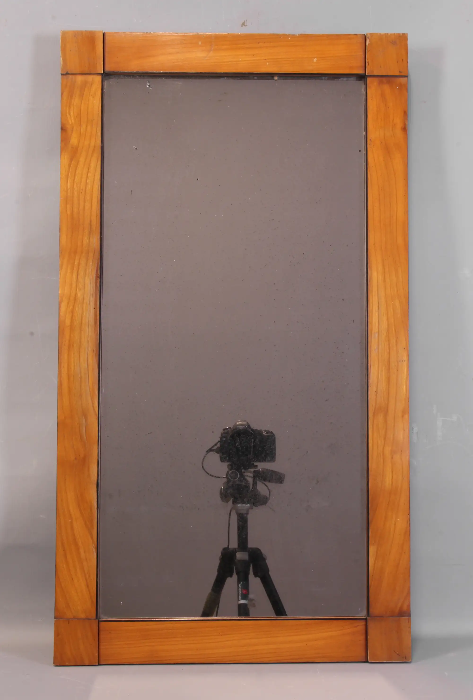 Biedermeier Spiegel aus Kirsche 86x48 cm