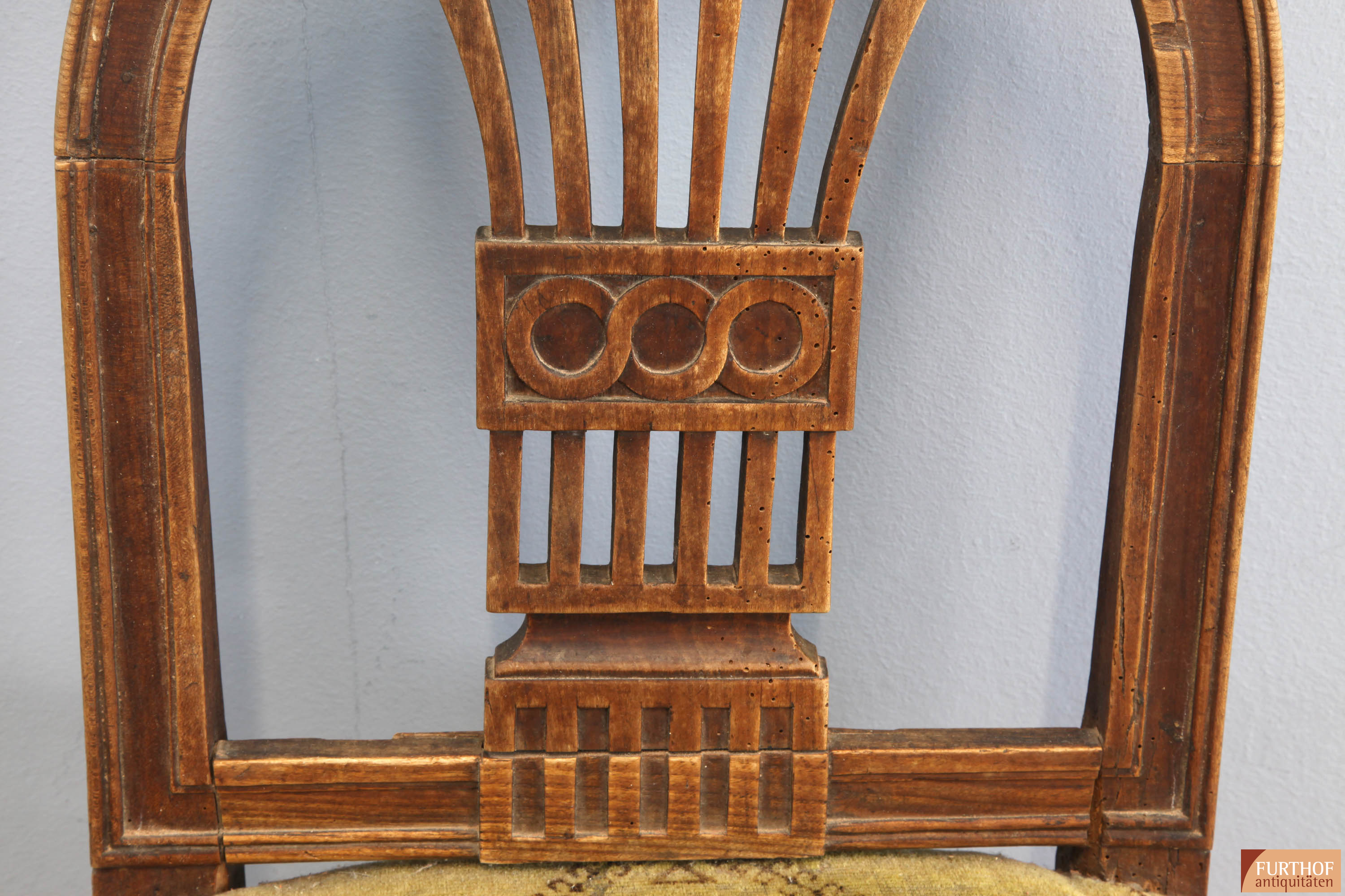 Louis Seize Stuhl aus Kirschbaum von 1790