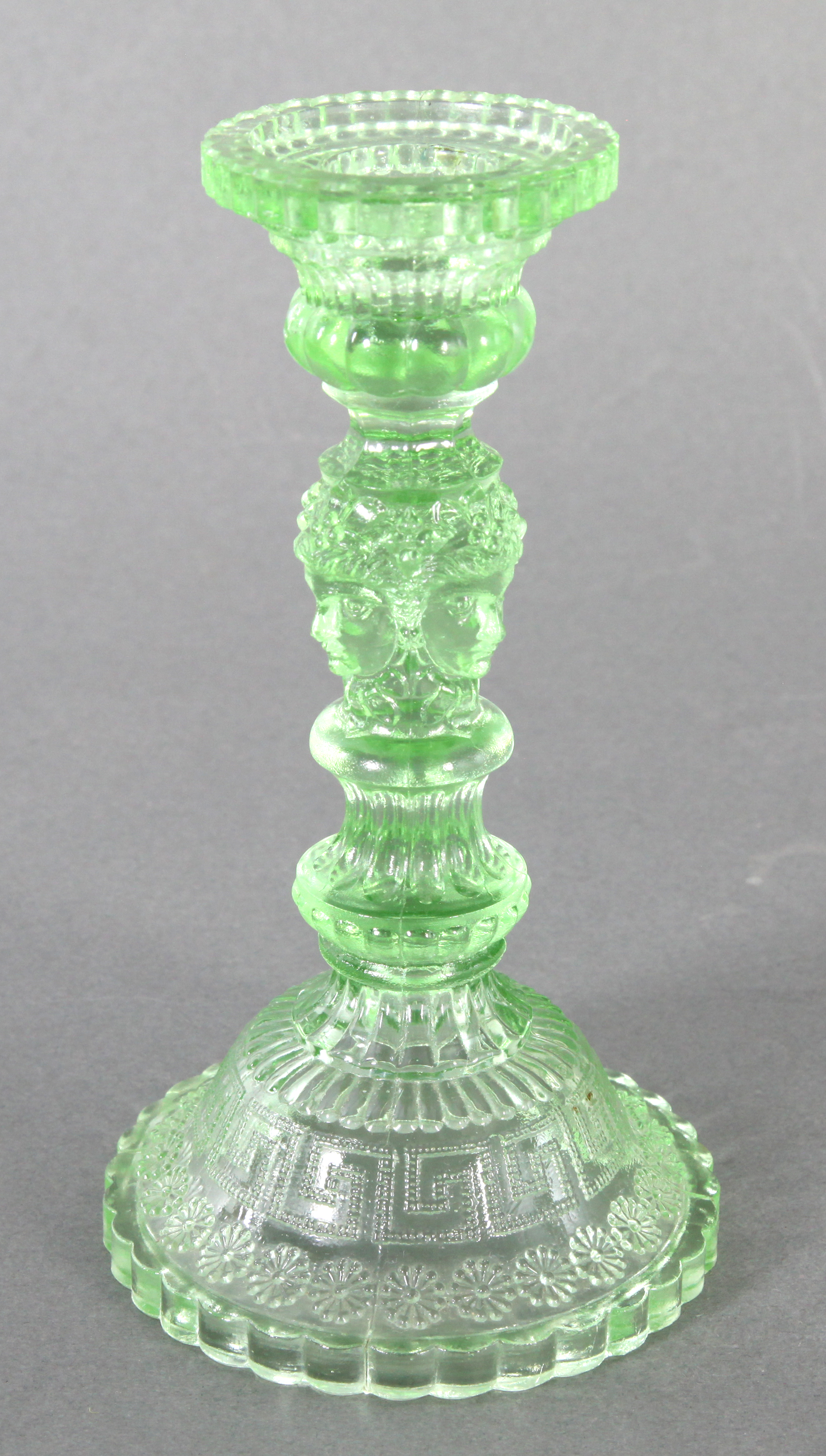 Kerzenleuchter aus Glas, Neoklassizistisch um 1900