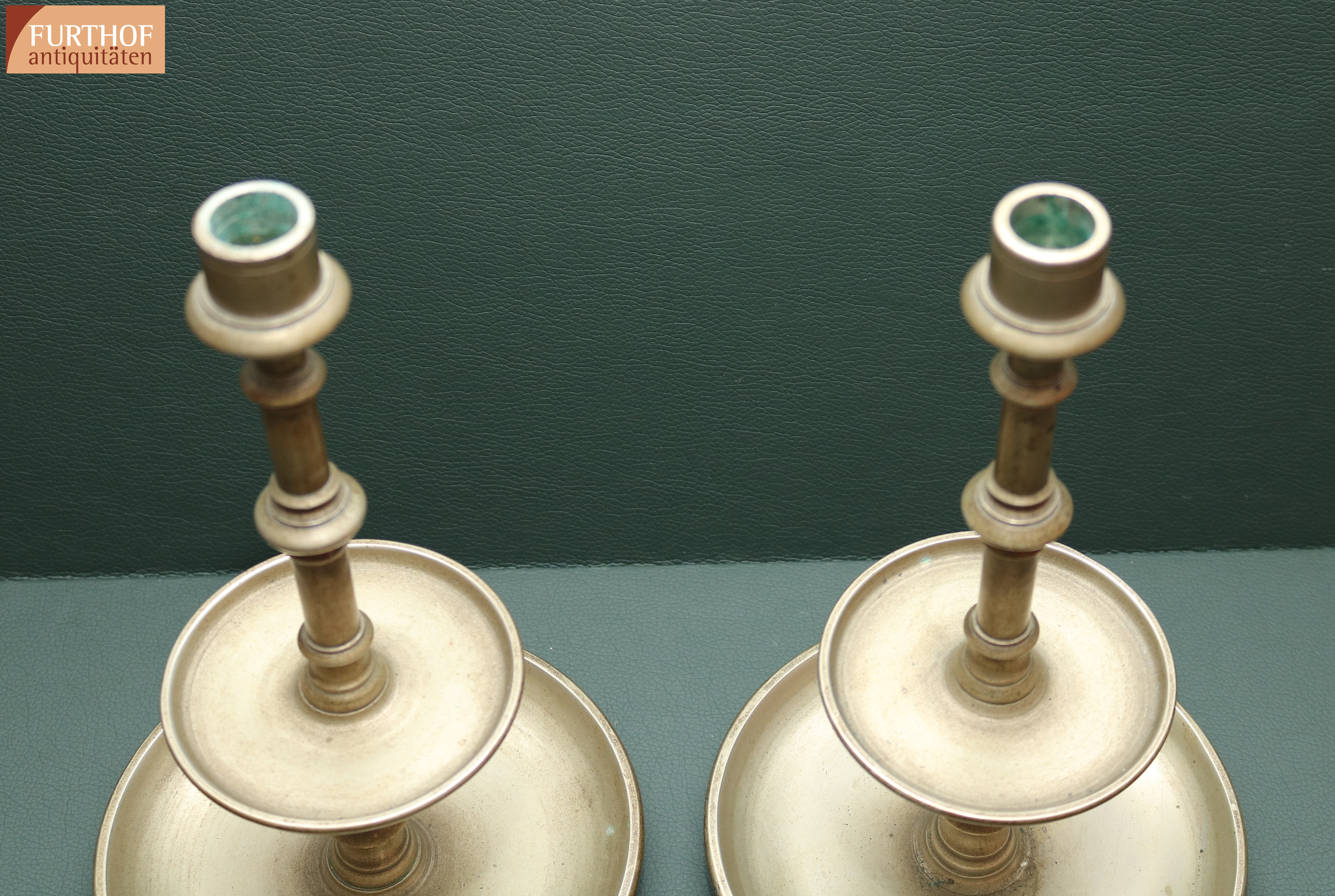Paar Scheibenleuchter, 19. Jahrhundert
